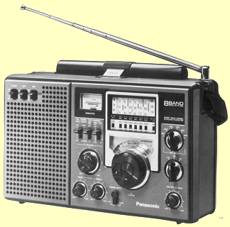 The Panasonic RF 2200 Shortwave Radio